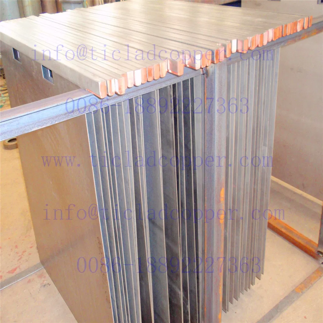 Titanium Clad Cathode Plate/ Lead Metal Anode Plate for Copper Electrowinning System