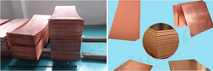 Copper Clad Laminate (ccl) Used to Make PCB C10100 C12000 Copper Plate