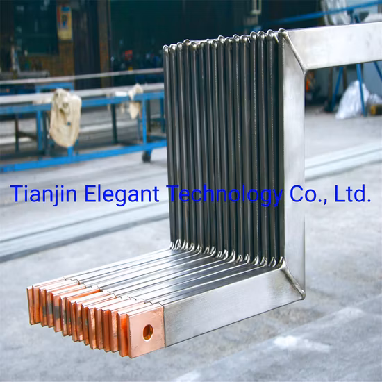 316L Stainless Steel Clad Copper Bar for Electrowinning/ Titanium Cladding Copper for Electrorefining